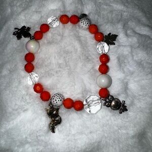 Fall charm bracelet